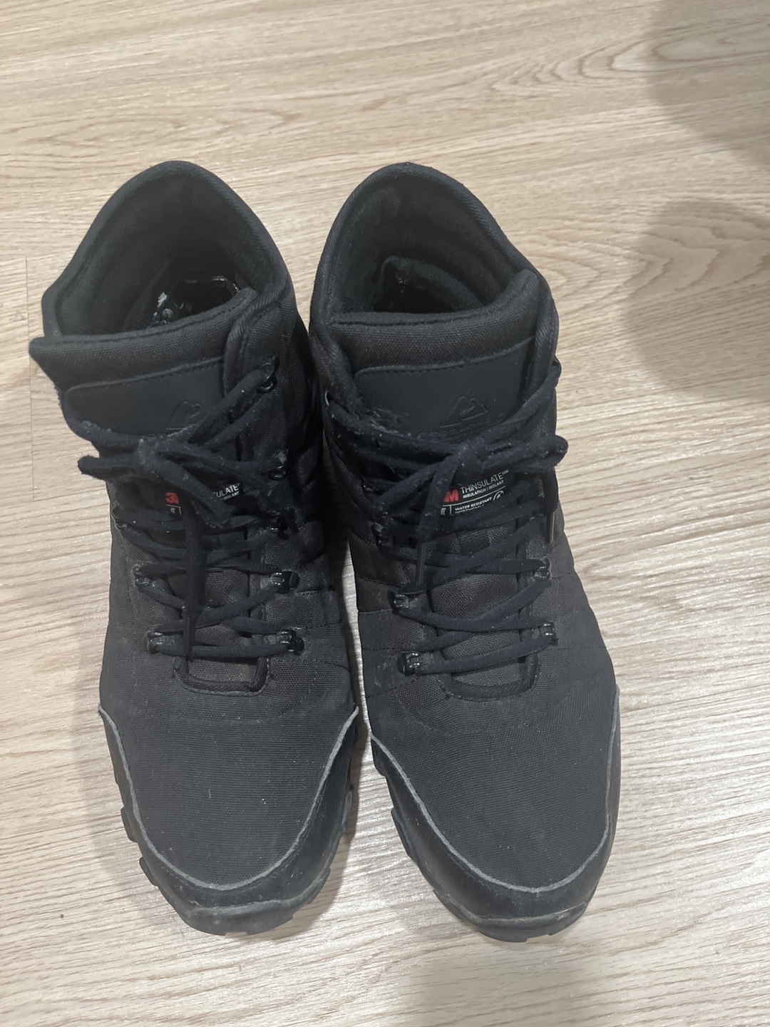 Black Winter Boots - Size 13