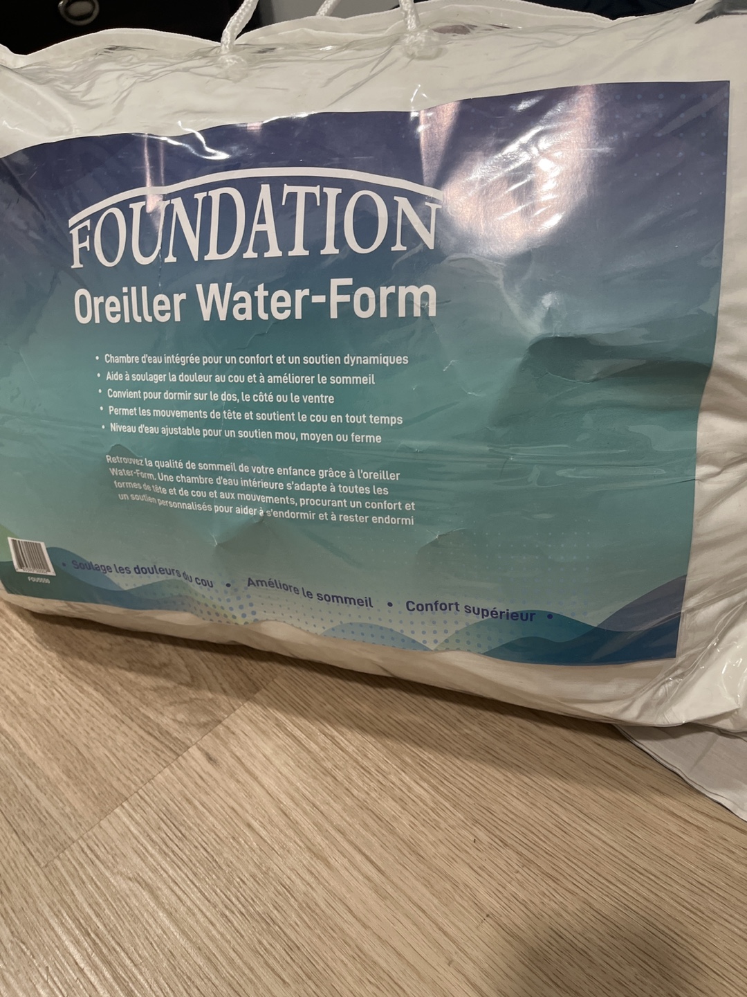 Foundation Water-Form Pillow - New in Package