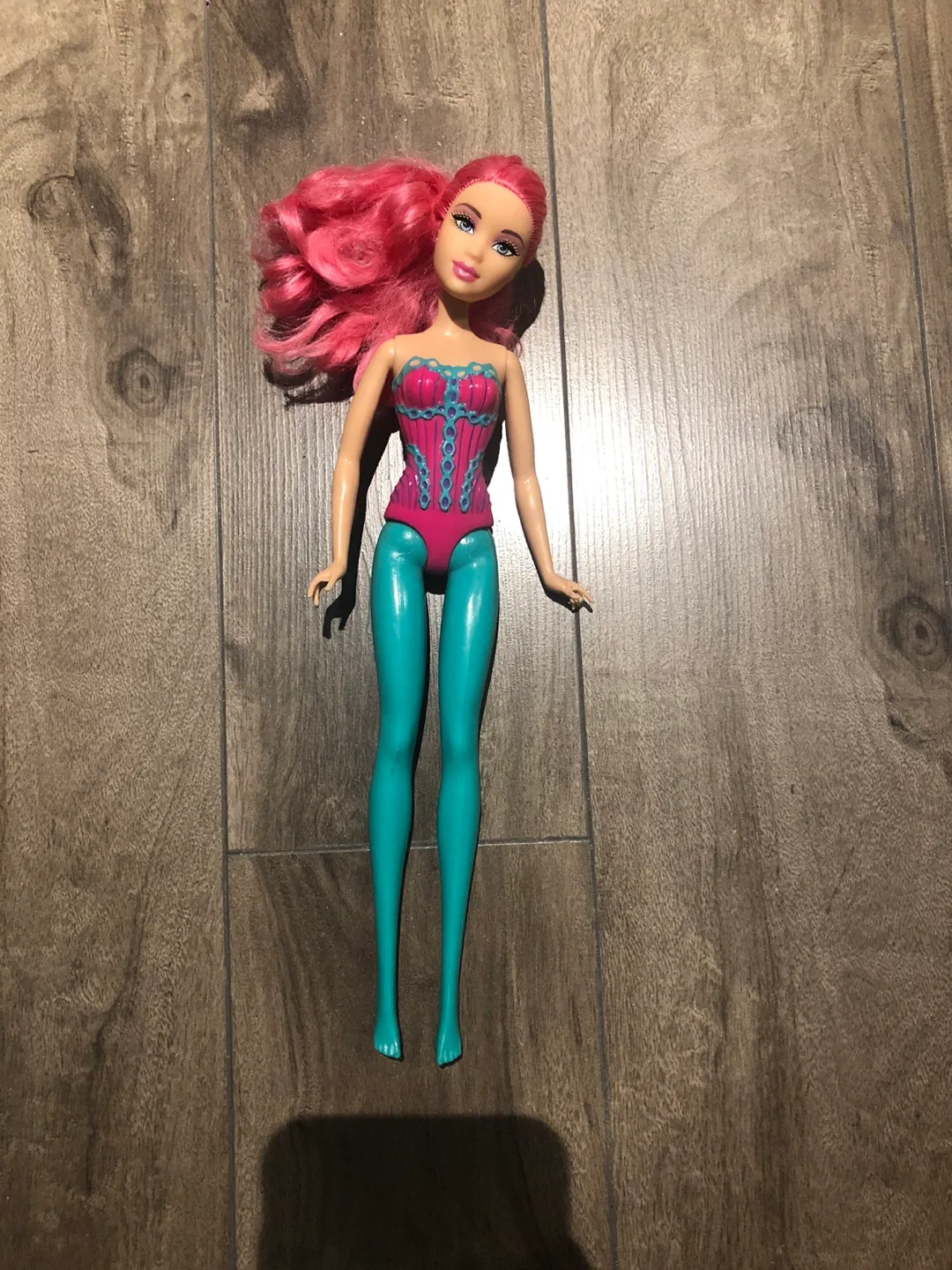 #freecycle Pink & Blue Fashion Doll thumbnail