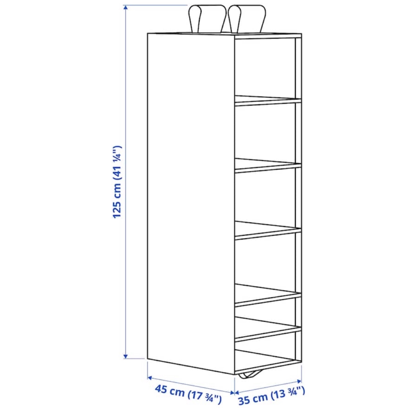 IKEA SKUBB Hanging Organizer