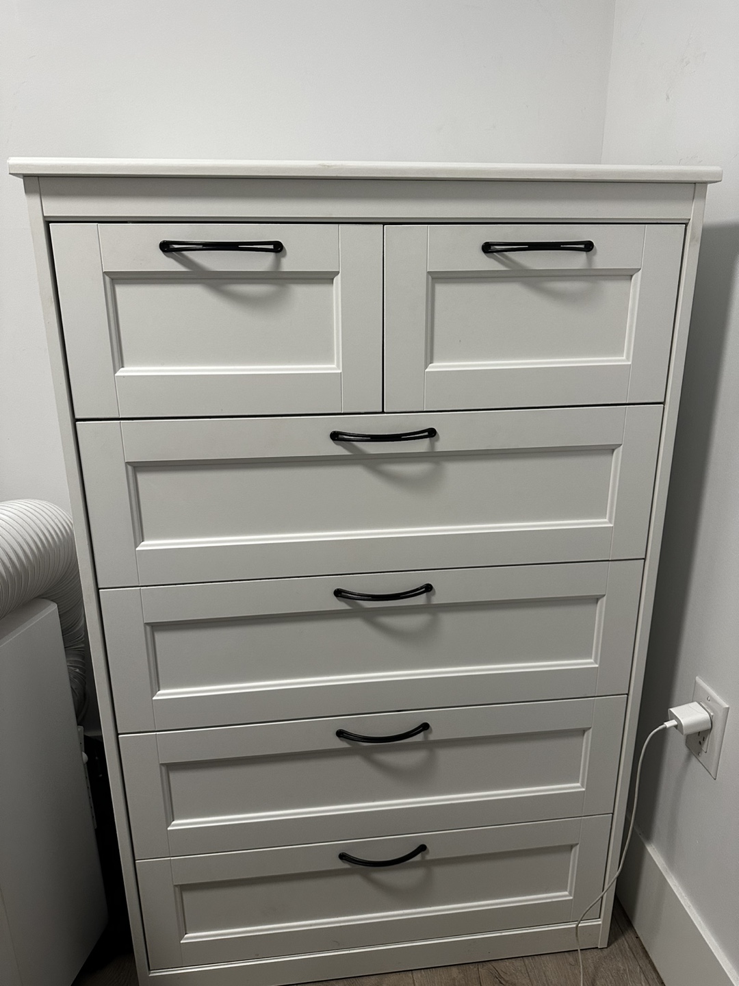 IKEA Hemnes White 6-Drawer Dresser - photo 2