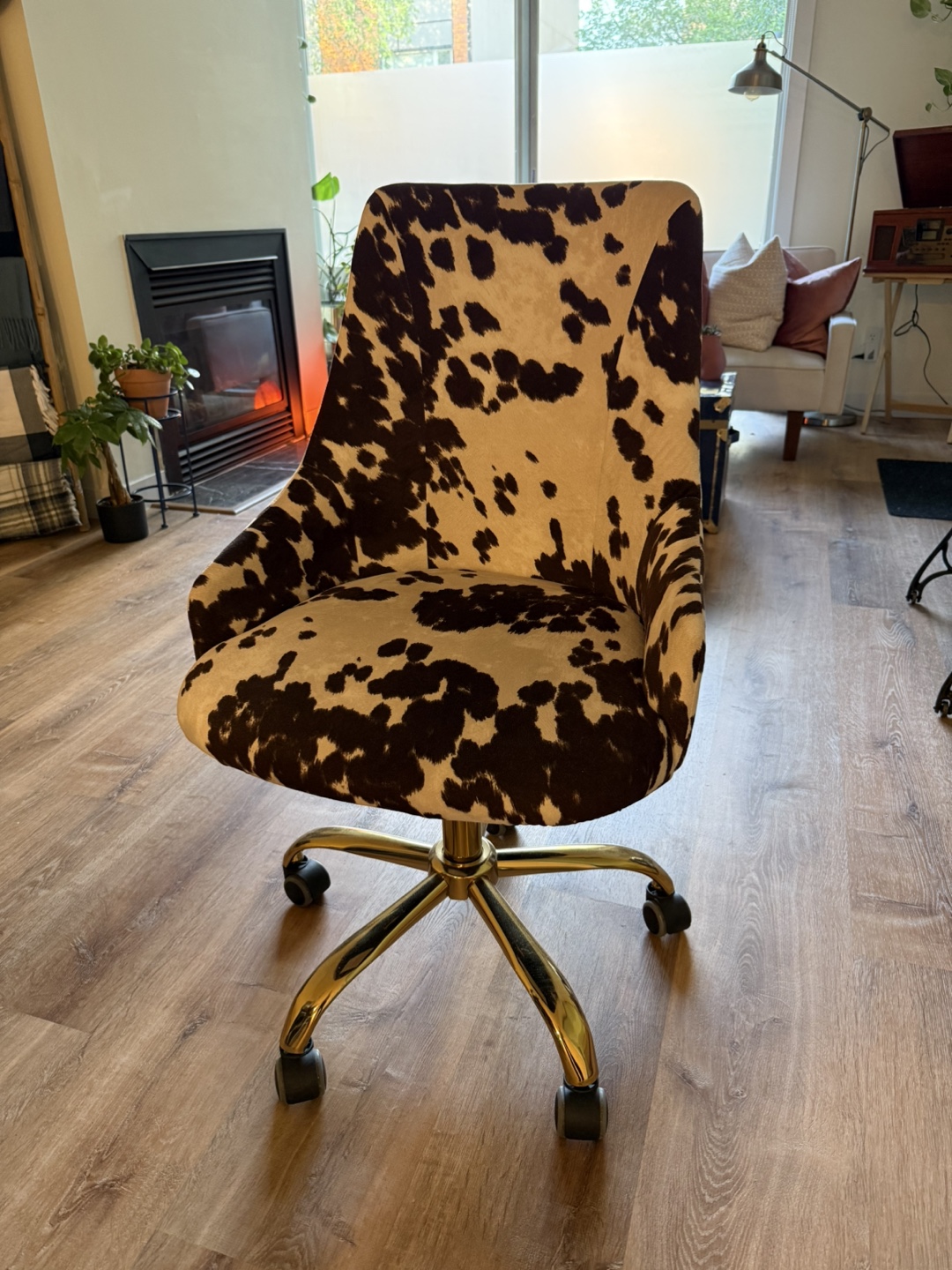 Animal Print Office Chair