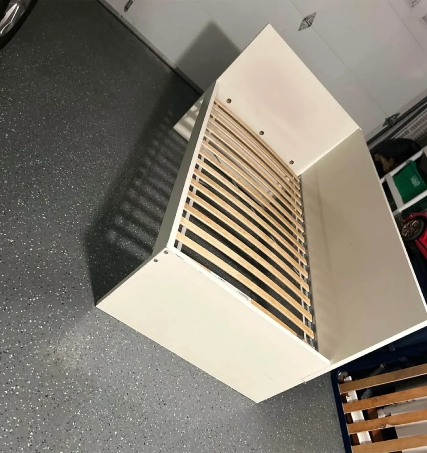 Twin bed Frame - White thumbnail