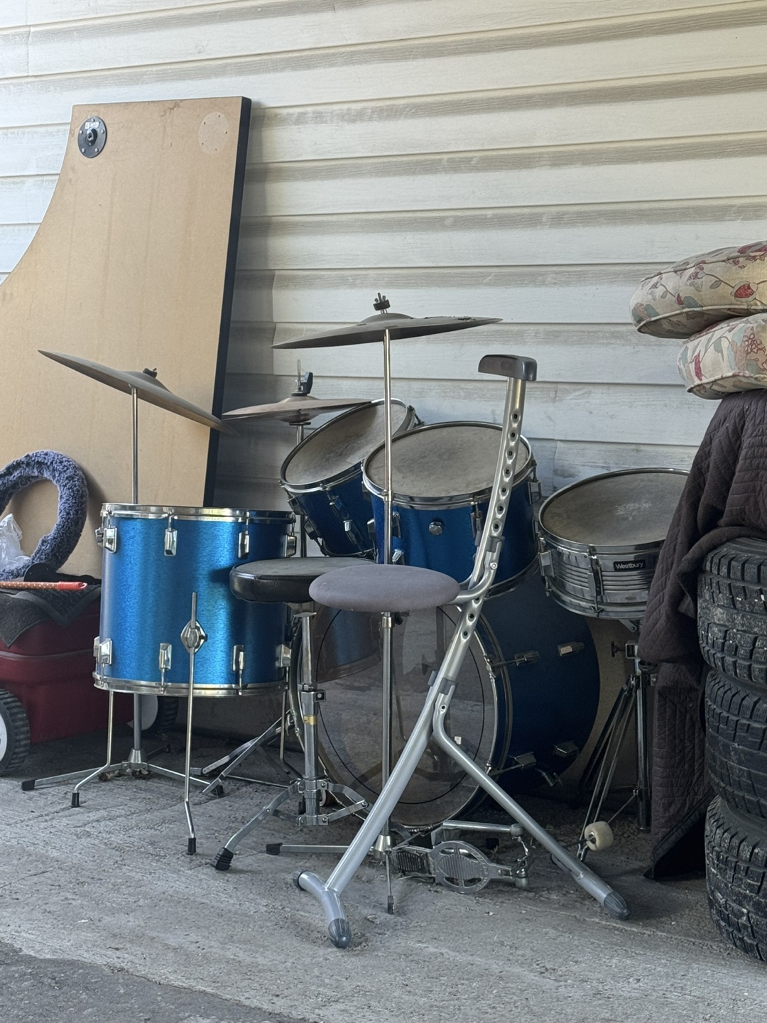 Westbury Drum Set - Blue