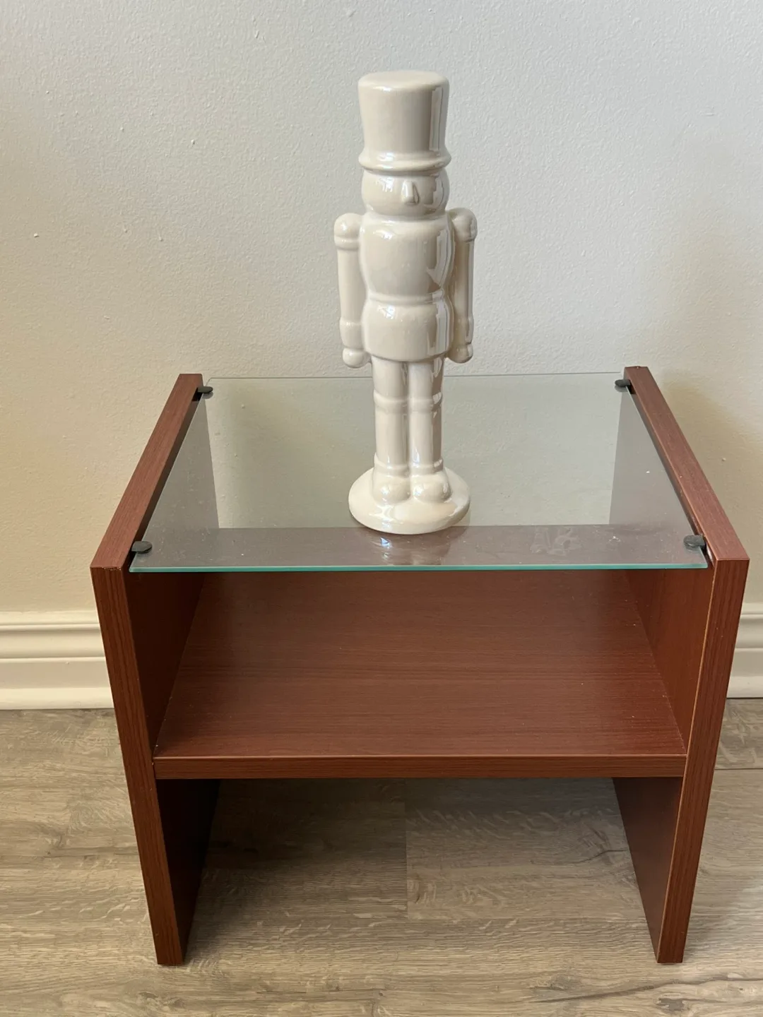 Side Table with Glass Top thumbnail