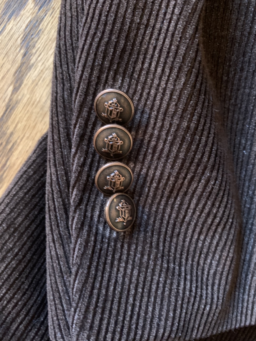 Talia Brown Corduroy Blazer 36R - photo 3