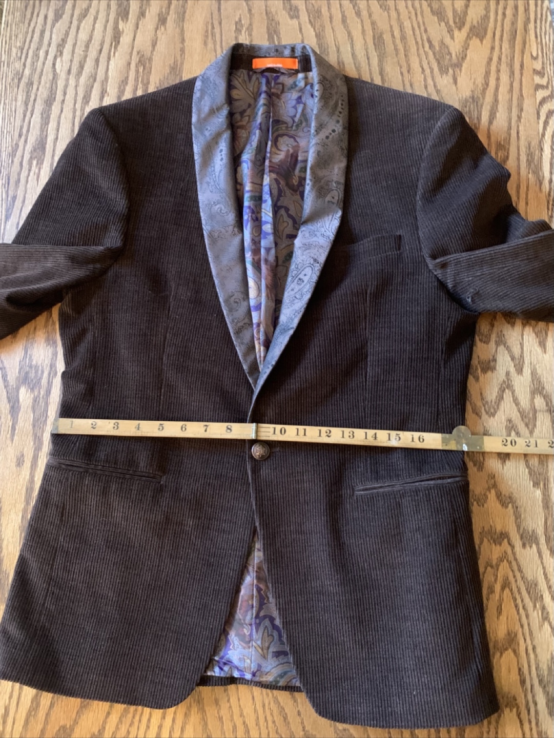 Talia Brown Corduroy Blazer 36R - photo 5
