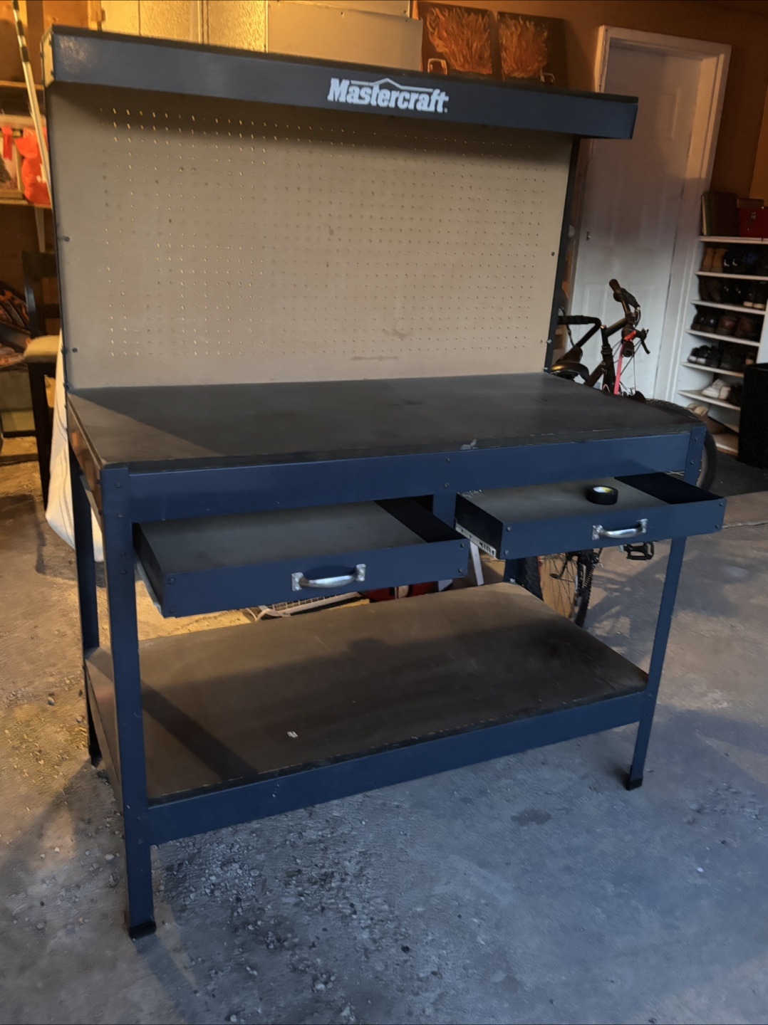 Mastercraft Workbench with Pegboard - photo 2