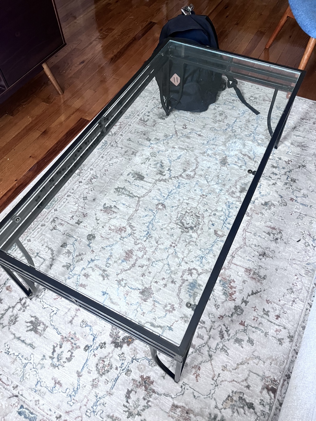 Glass Top Coffee Table - photo 2