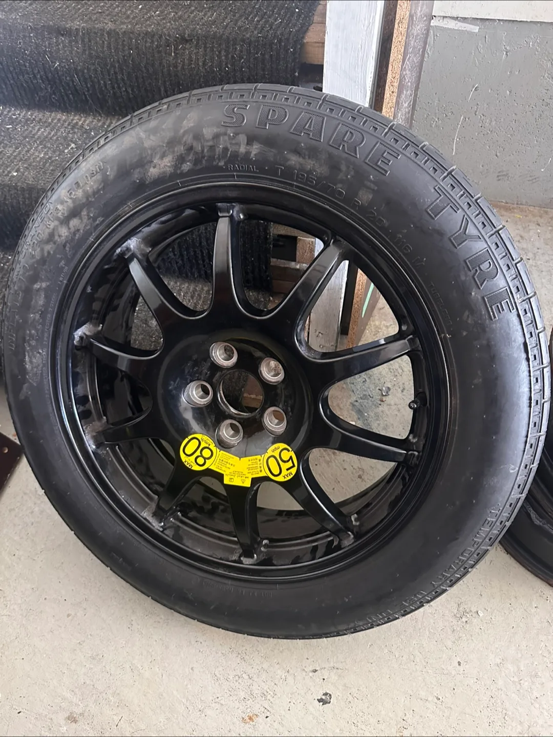 Spare Tire & Range Rover Floor Mats thumbnail