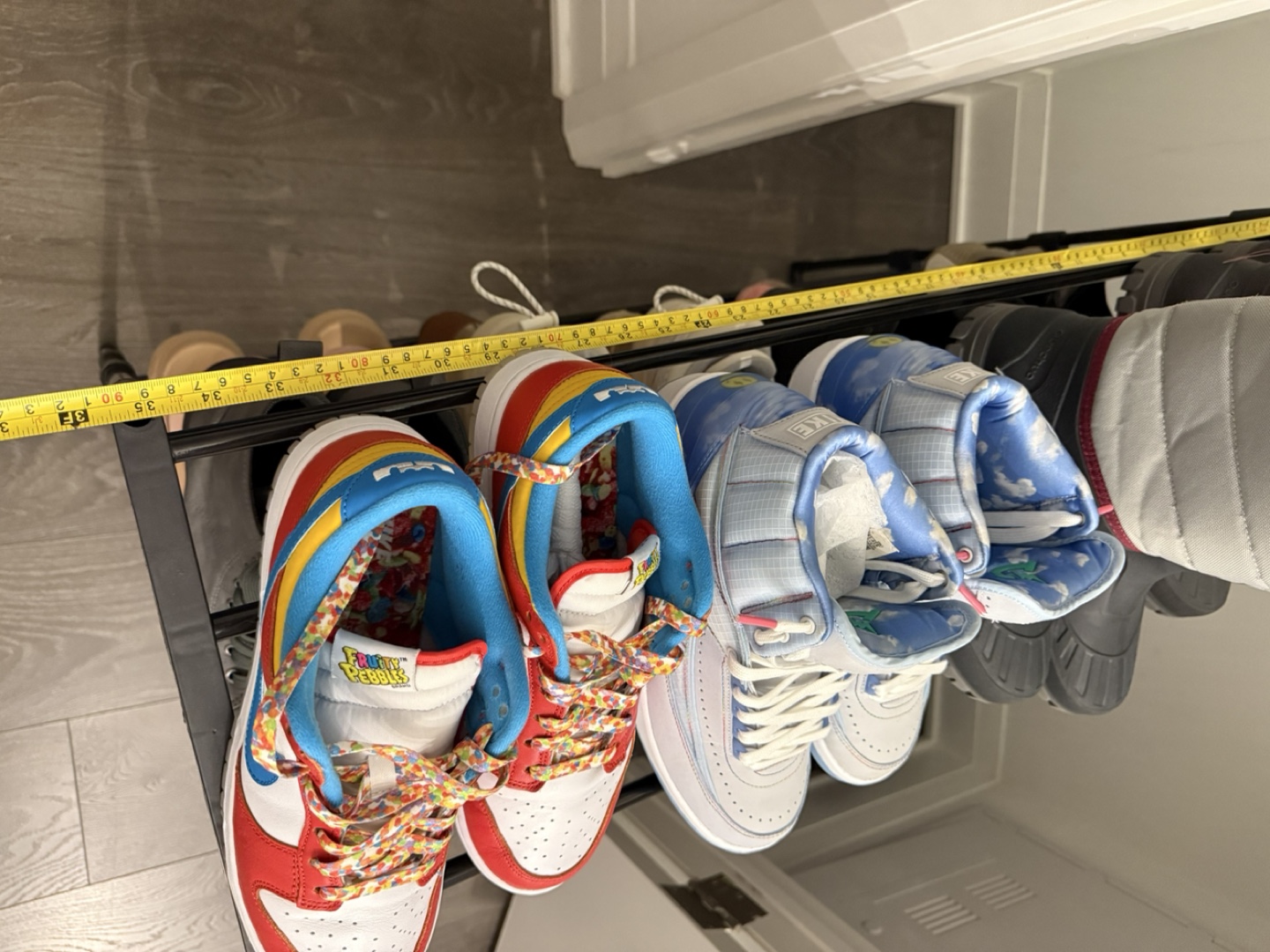 Black 3-Tier Shoe Rack - photo 3