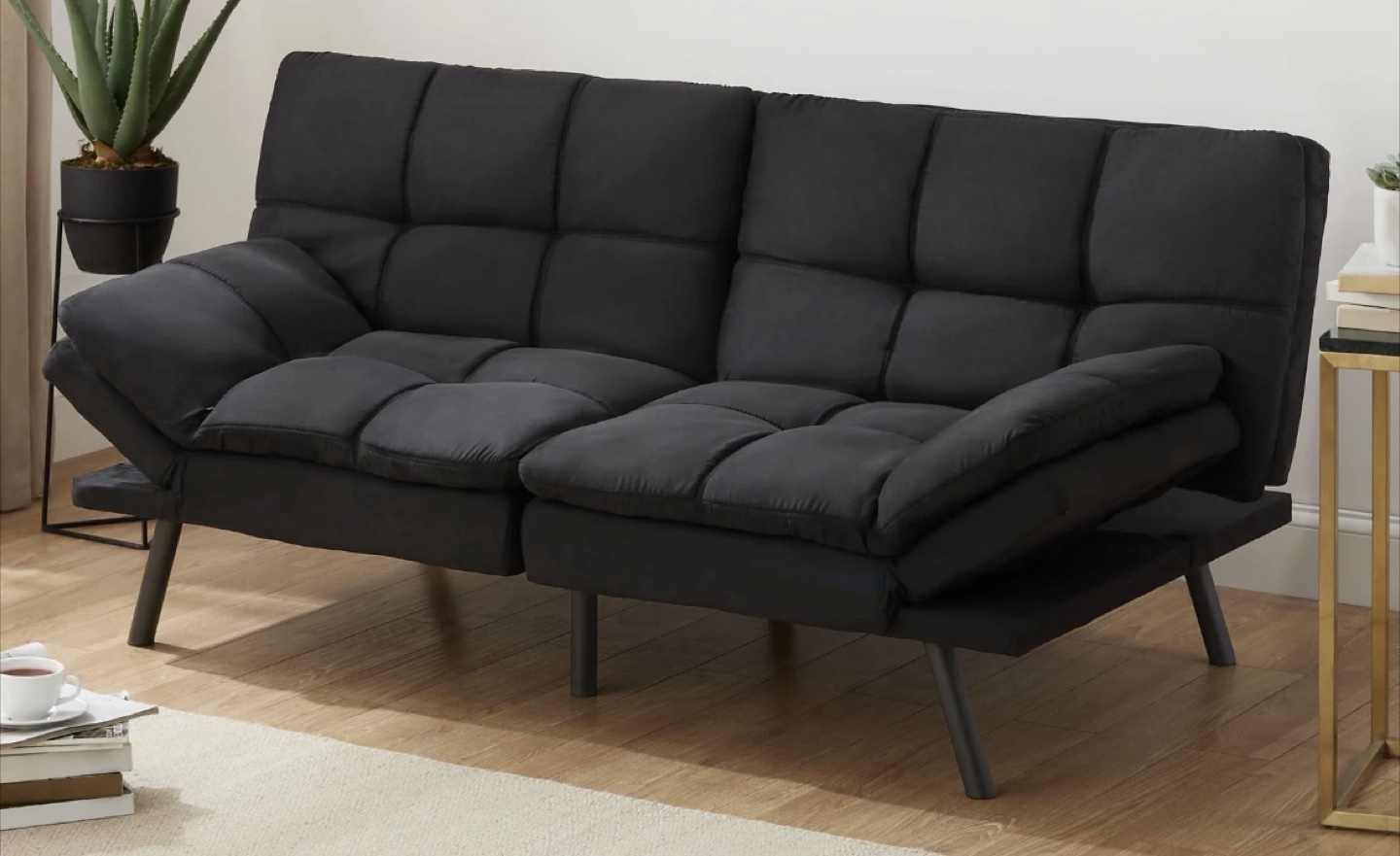 Black Futon Sofa Bed
