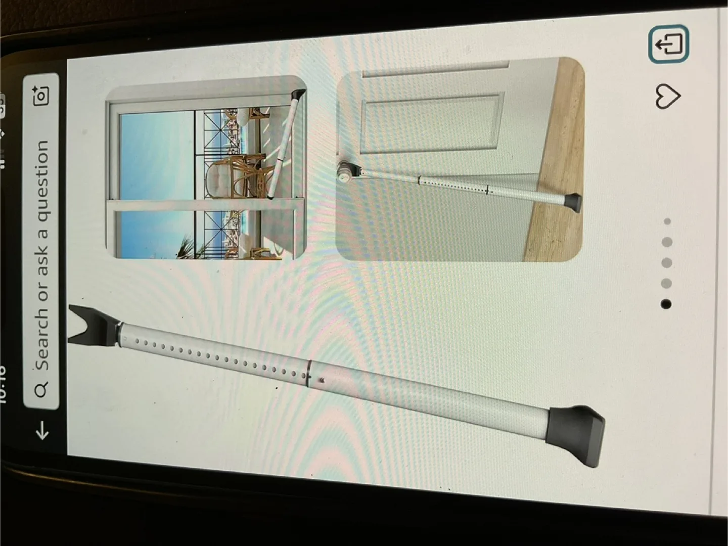 Adjustable Door/Window Security Bar thumbnail