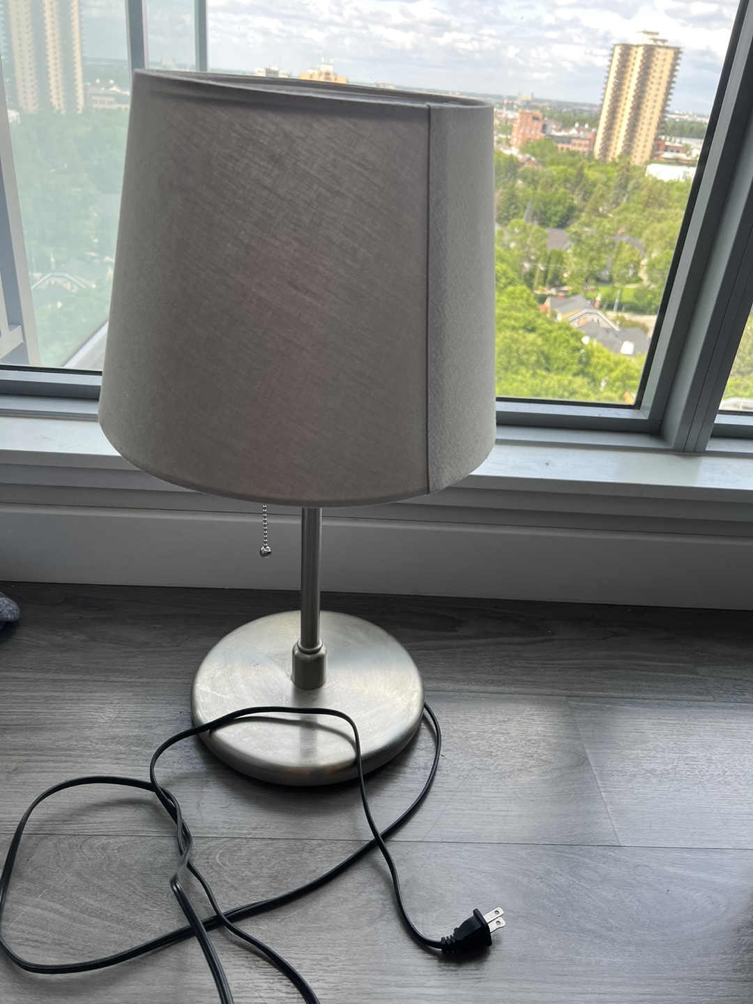 Table Lamp - Grey Shade