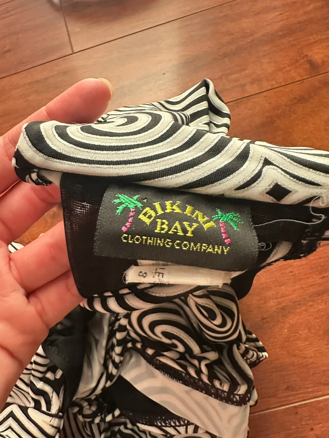 Bikini Bay Black & White Swimsuit image indicator(2)