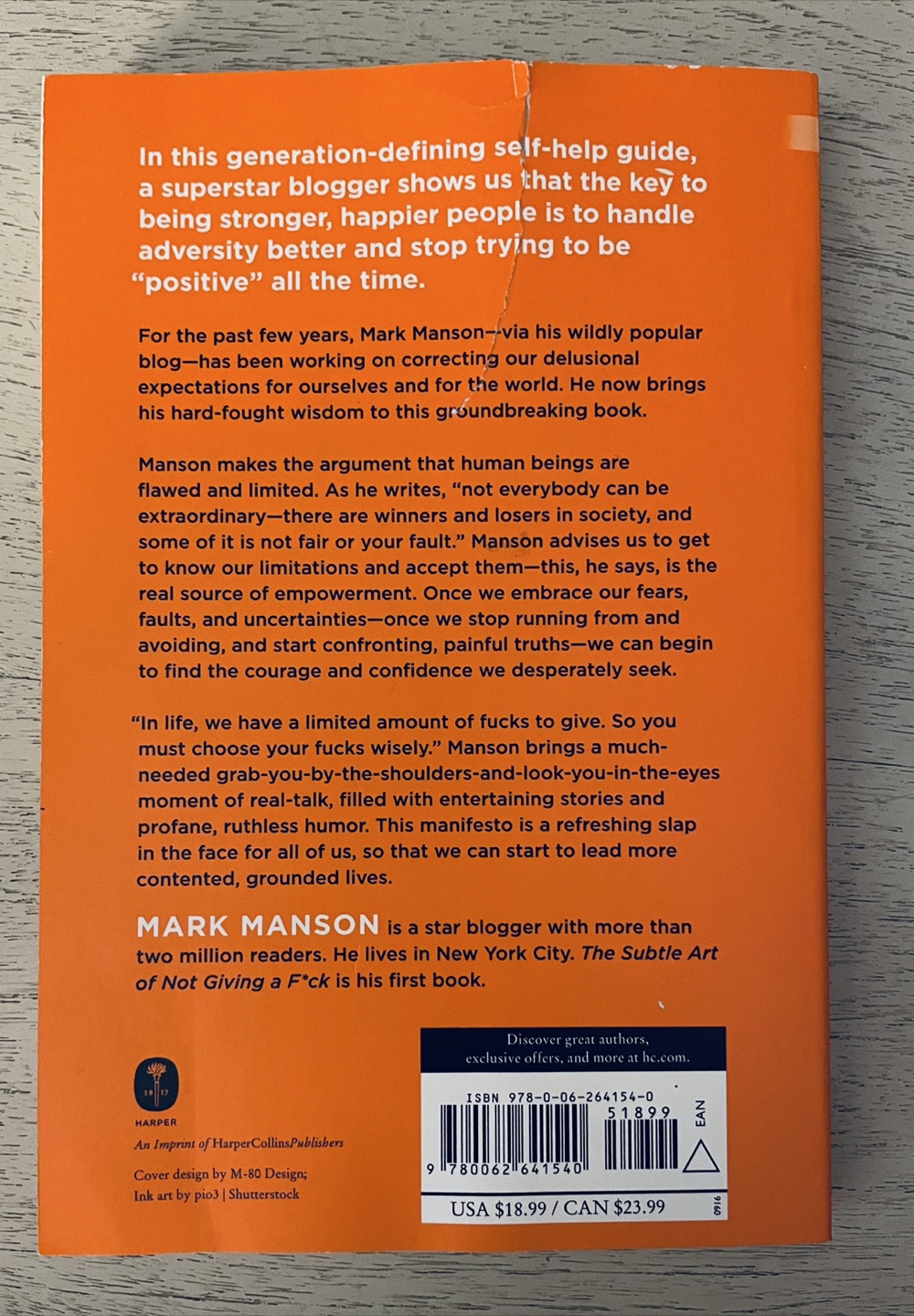 The Subtle Art of Not Giving a F*ck by Mark Manson - photo 2
