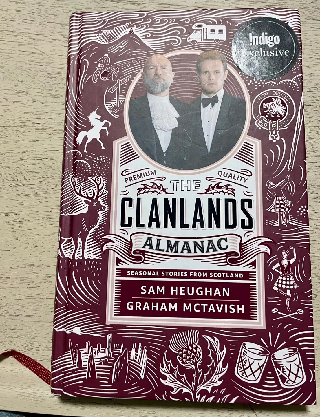 The Clanlands Almanac by Sam Heughan & Graham McTavish thumbnail