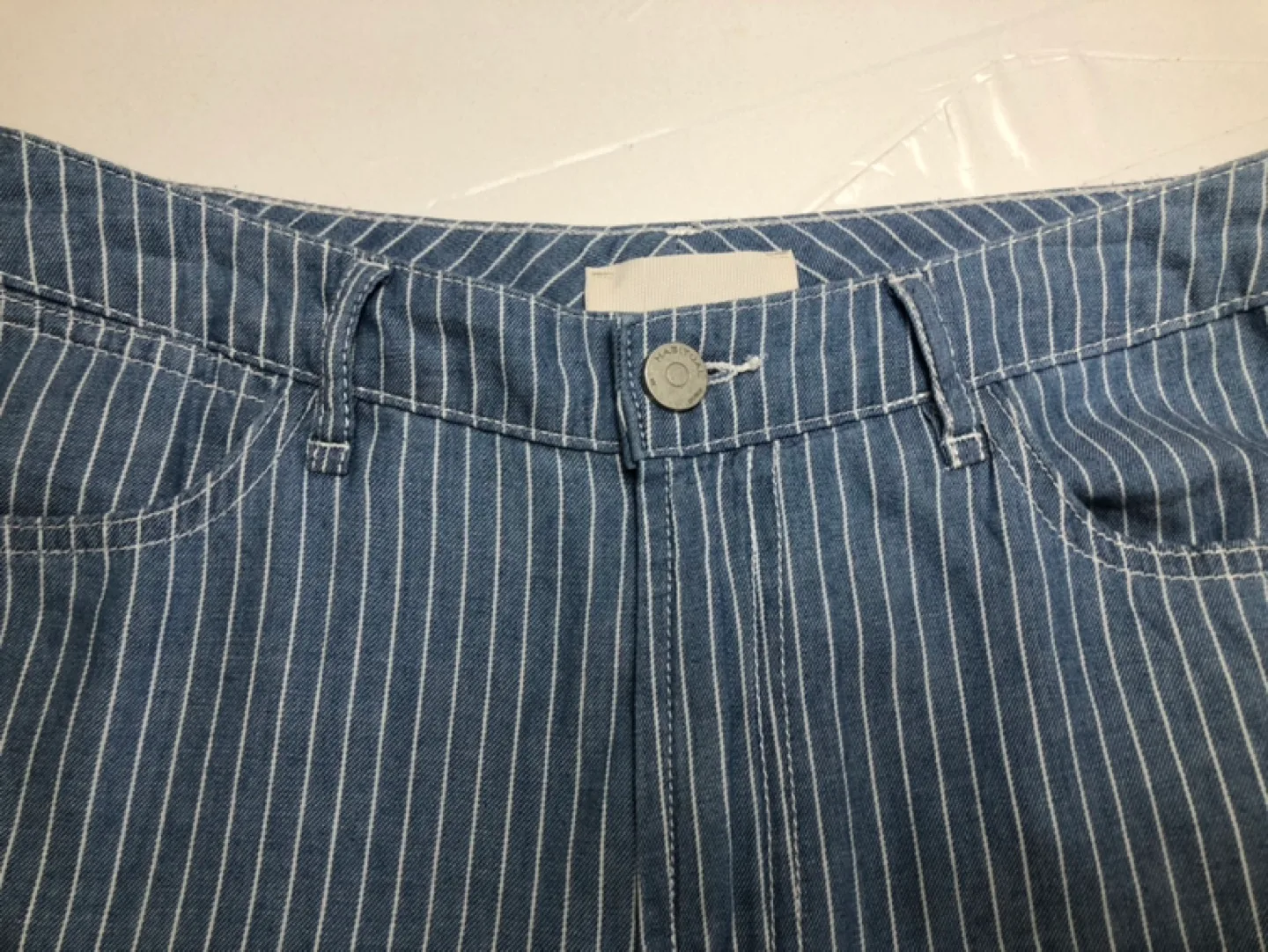 Habitual Blue Striped Wide Leg Pants image indicator(6)