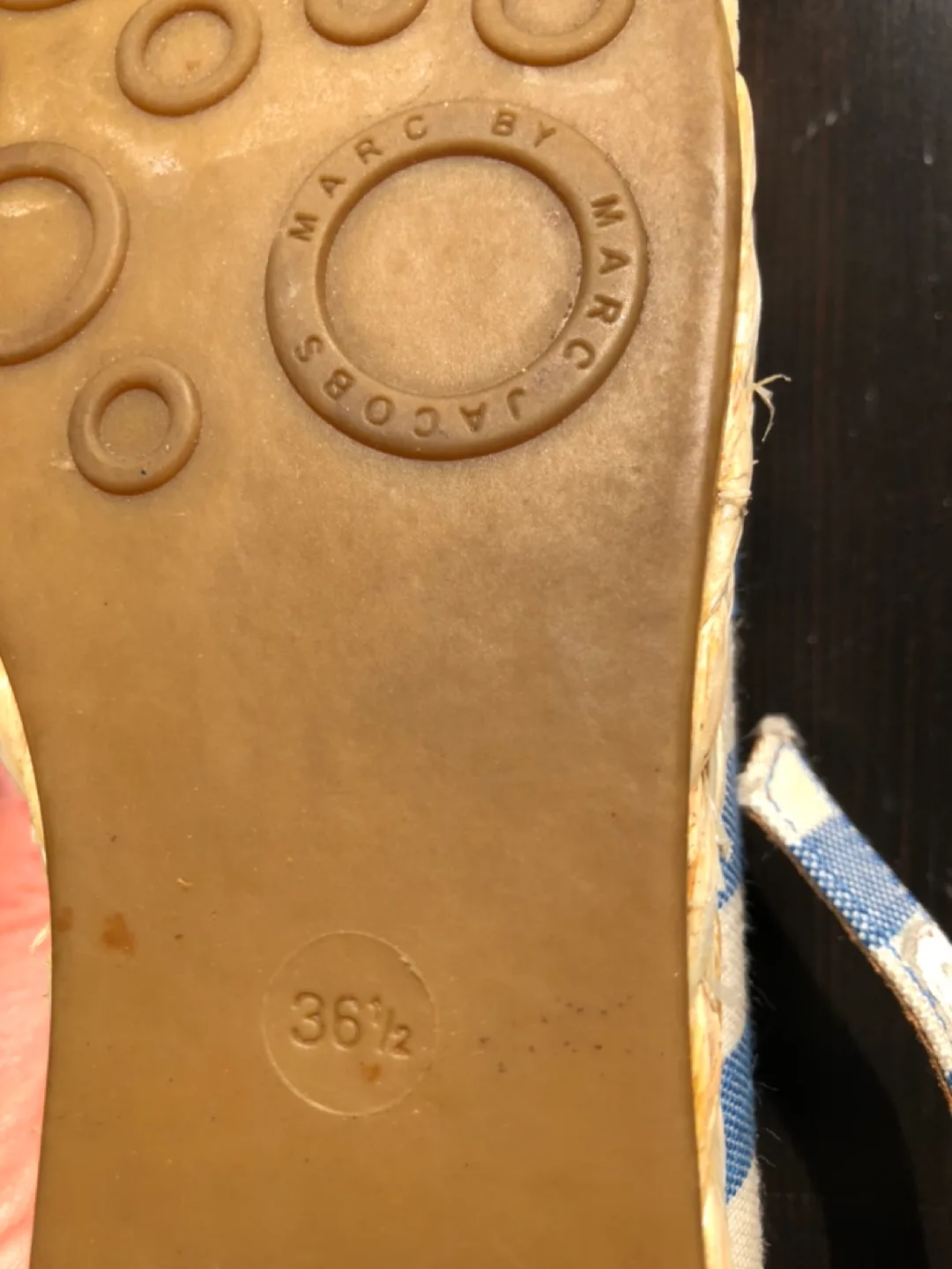 Marc by Marc Jacobs Mouse Espadrille Flats - Size 36 1/2 image indicator(9)