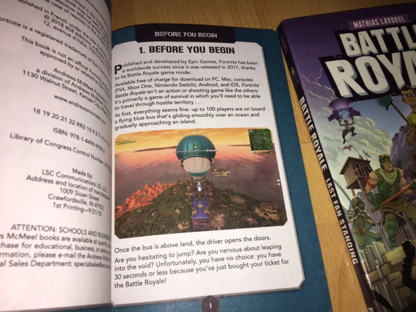 (Both for $7) Fortnite (Guide Book & Chapter Battle Royale Book) image indicator(2)