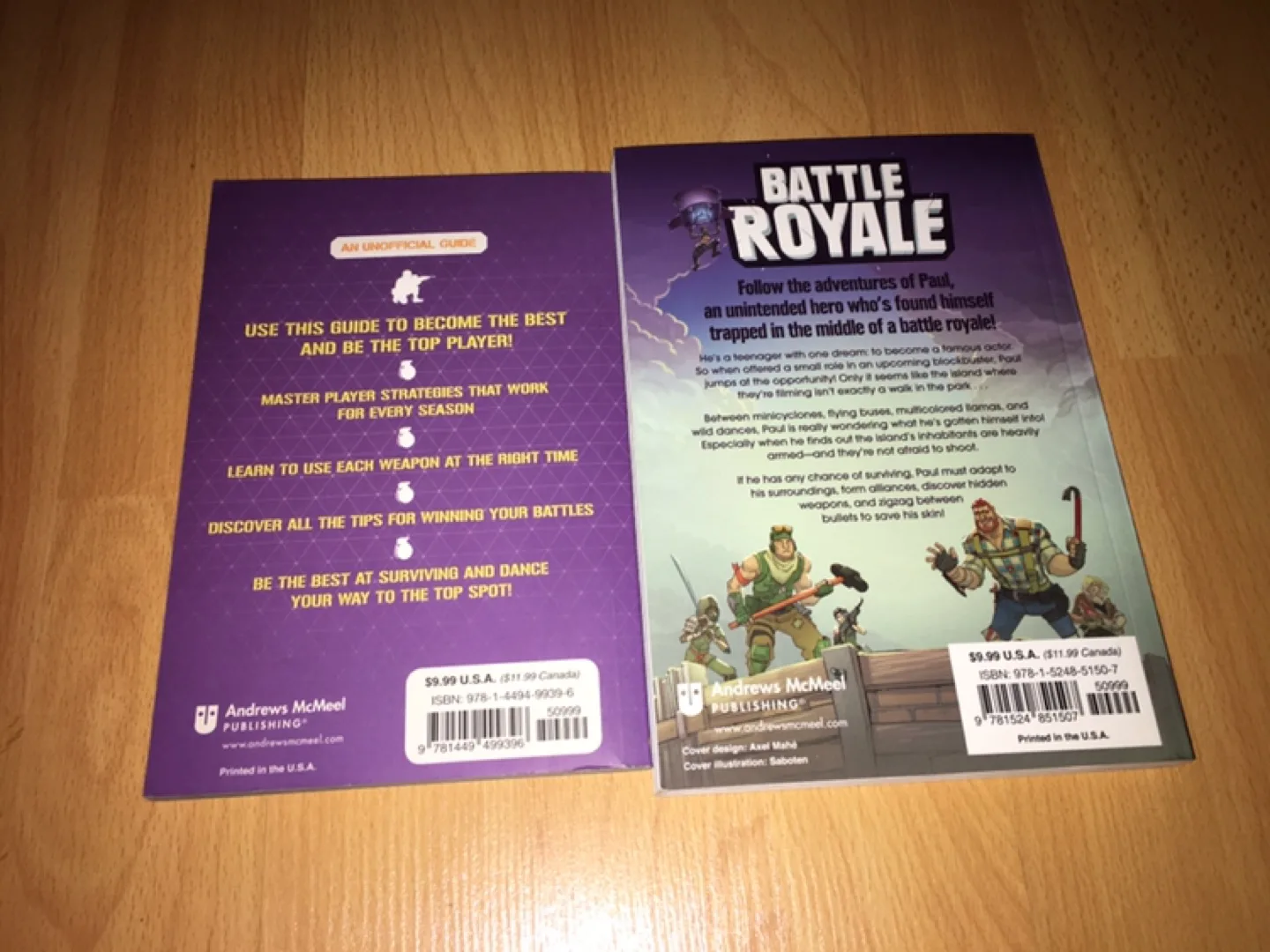 (Both for $7) Fortnite (Guide Book & Chapter Battle Royale Book) image indicator(4)