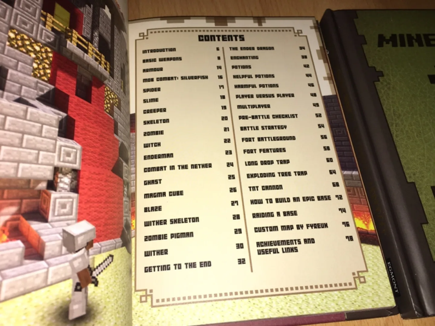 ($3 each) Minecraft Hardcover Handbooks image indicator(2)