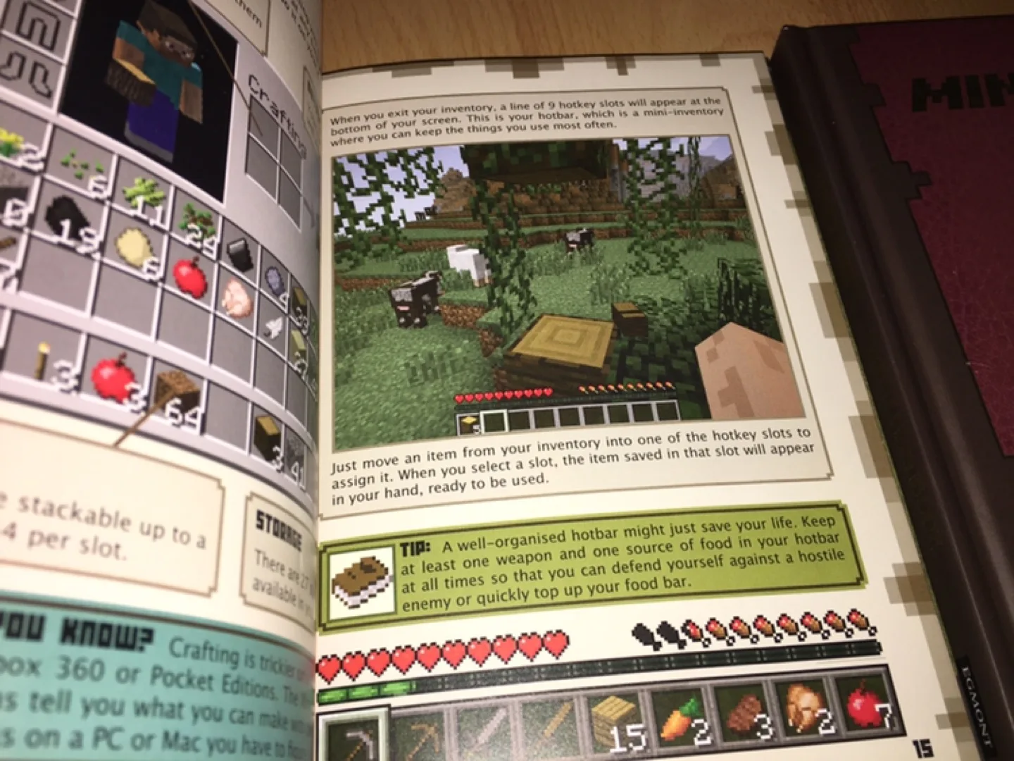 ($3 each) Minecraft Hardcover Handbooks image indicator(5)