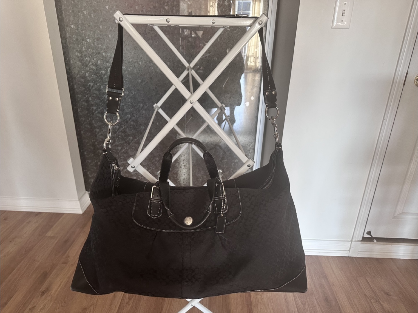 Coach Black Signature Duffle/Carry-On Bag - photo 2