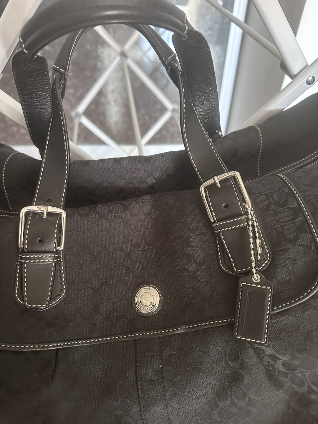 Coach Black Signature Duffle/Carry-On Bag - photo 3