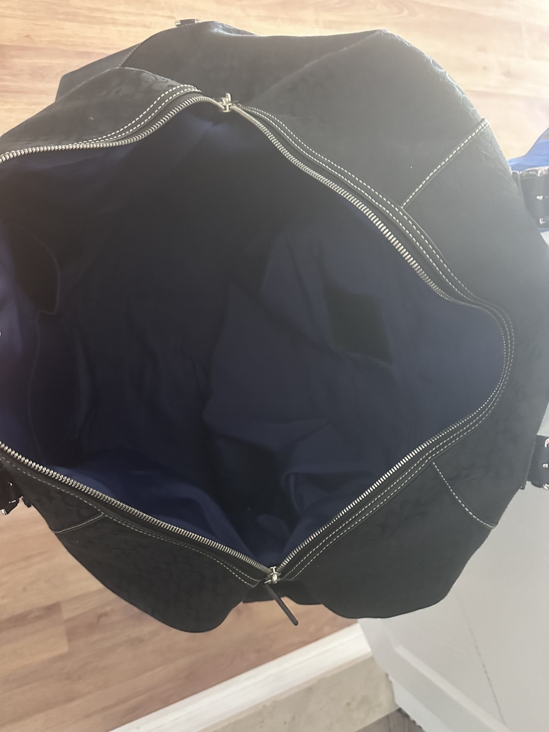Coach Black Signature Duffle/Carry-On Bag - photo 5