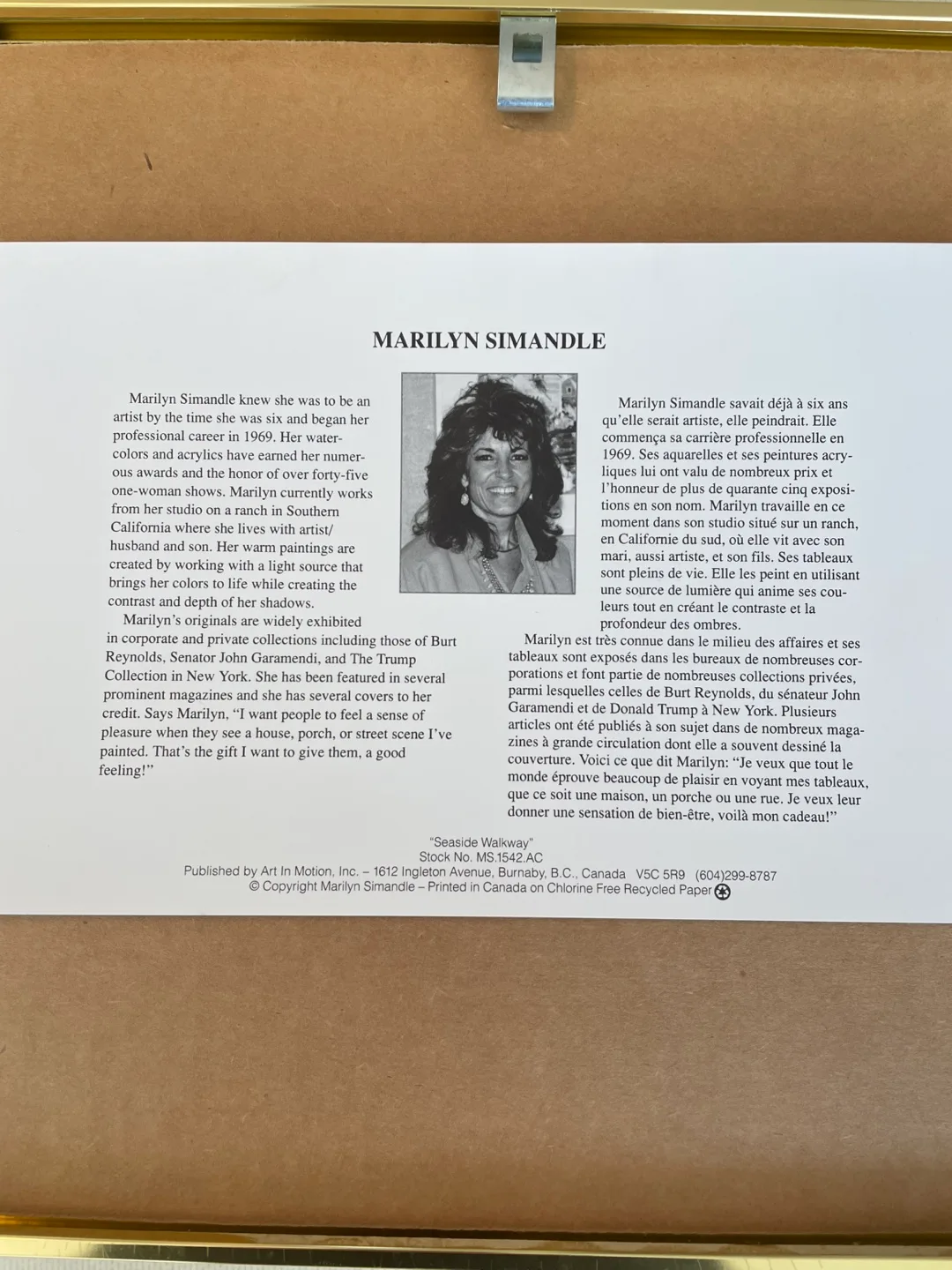 Print - Seaside Walkway by Marilyn Simandle image indicator(2)