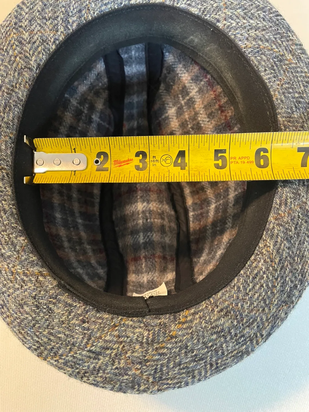 Men’s Fedora Wool Hat - Sz Medium image indicator(5)