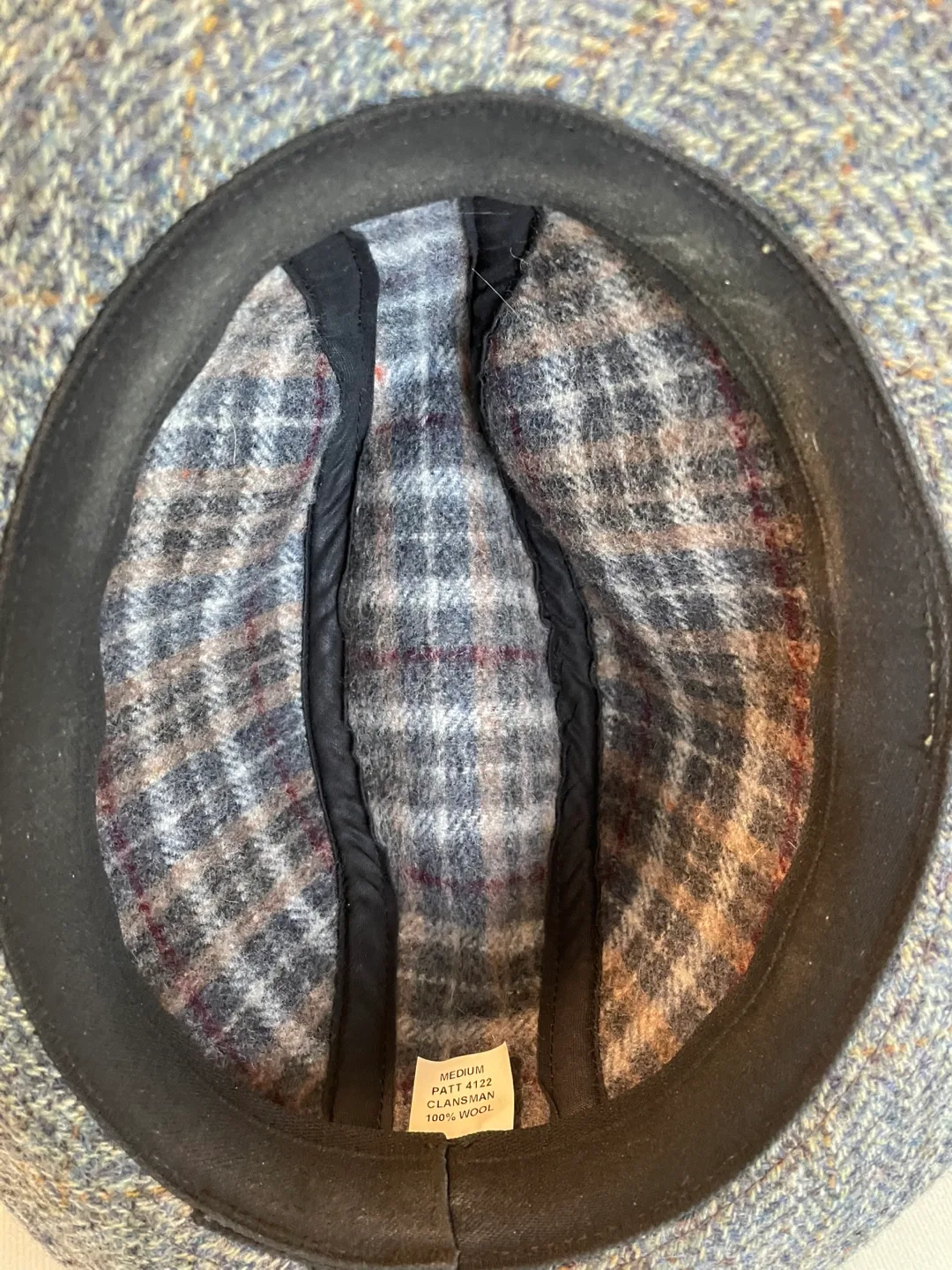 Men’s Fedora Wool Hat - Sz Medium image indicator(3)