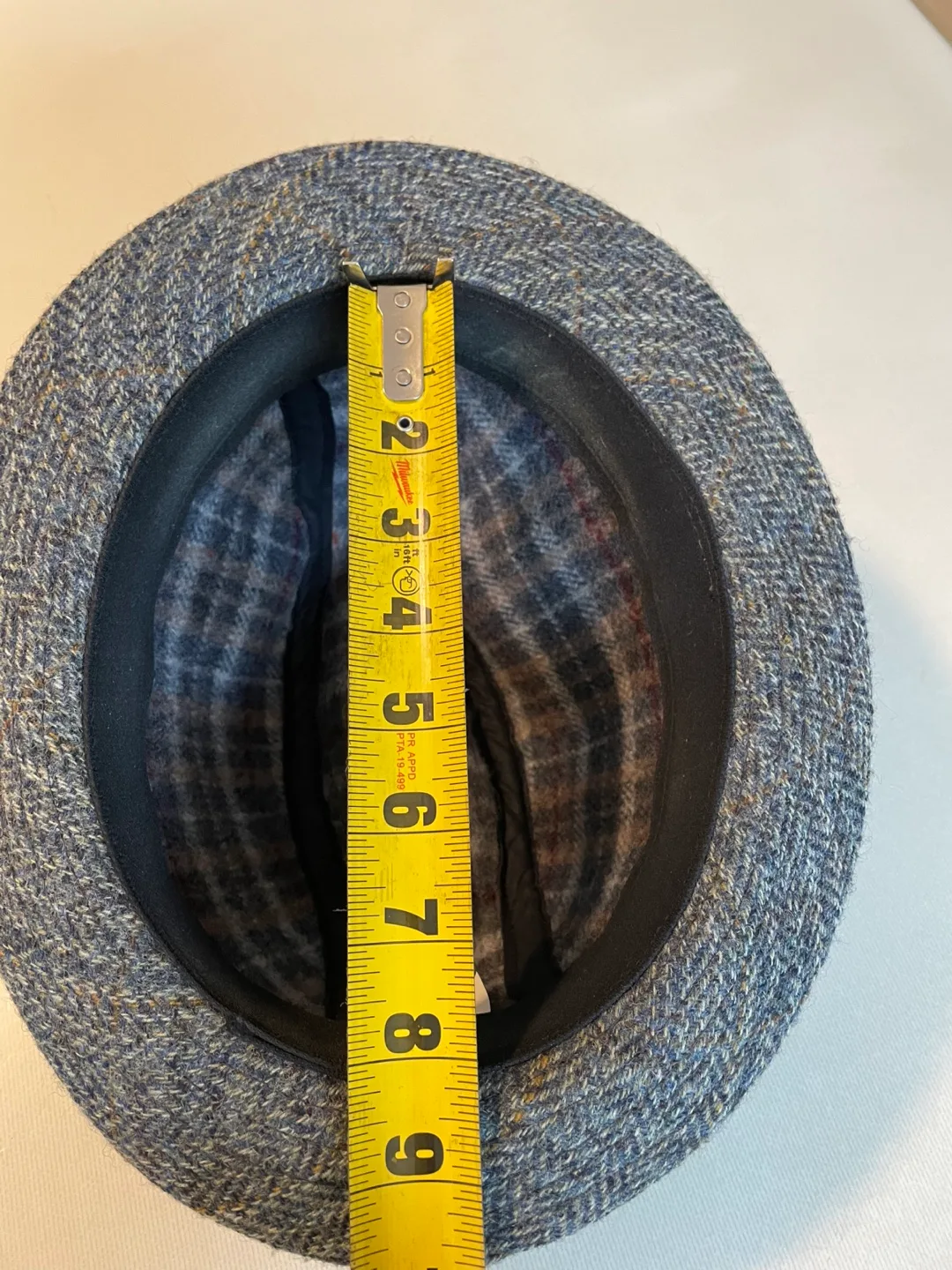 Men’s Fedora Wool Hat - Sz Medium image indicator(6)