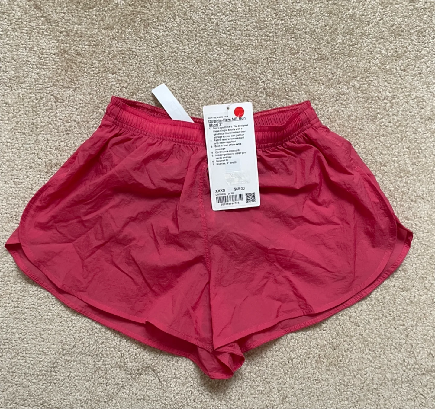 NEW Lululemon shorts thumbnail