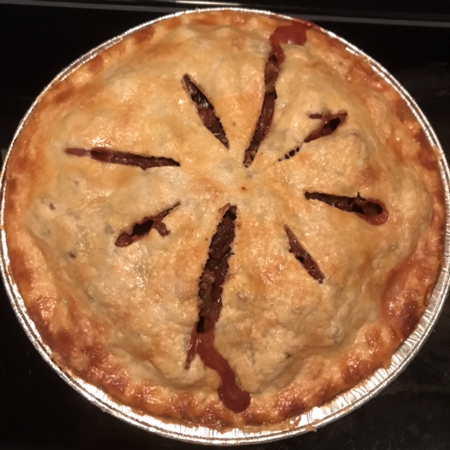 Rhubarb Pie with cinnamon and sugar - Home Baked - photo 2