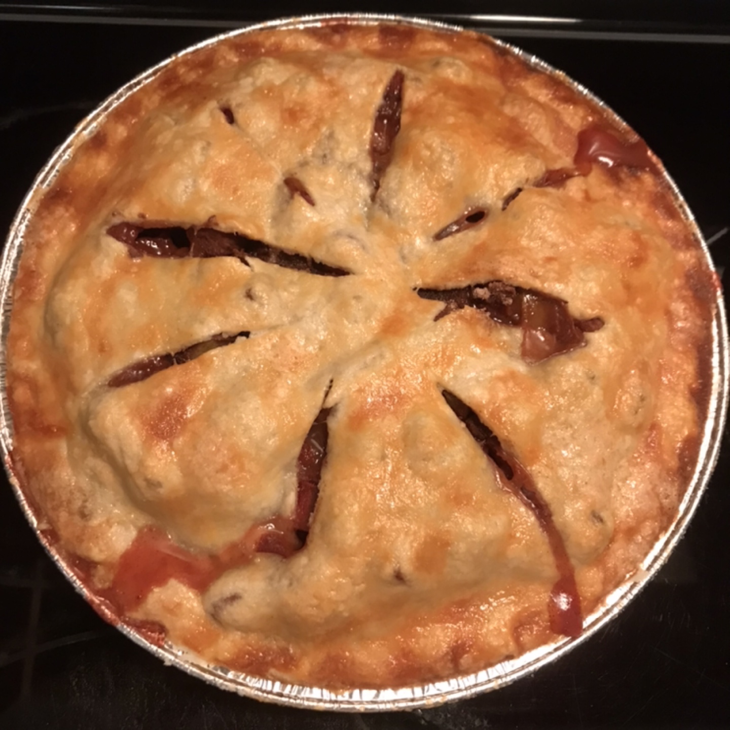 Rhubarb Pie with cinnamon and sugar - Home Baked - photo 3