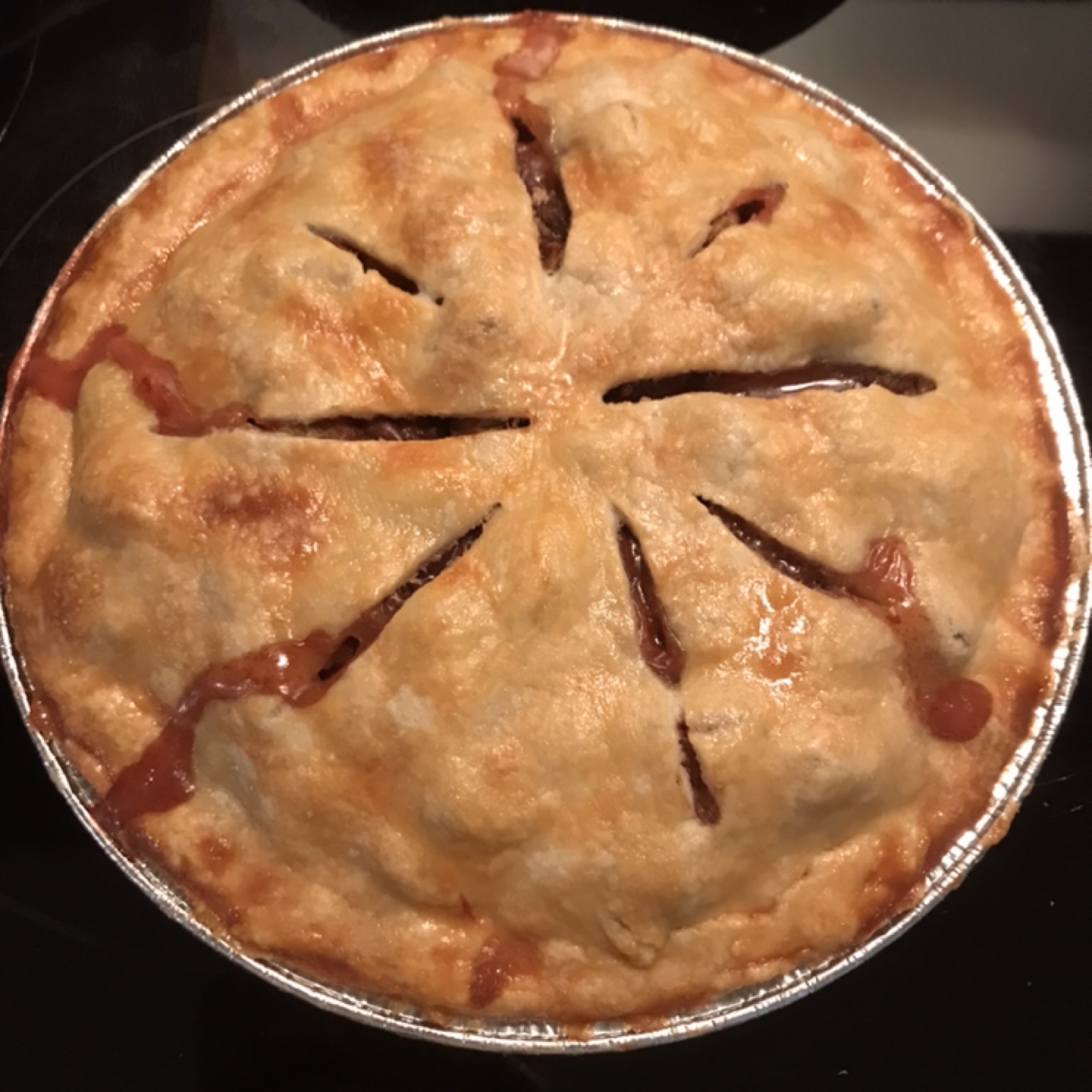 Rhubarb Pie with cinnamon and sugar - Home Baked - photo 5