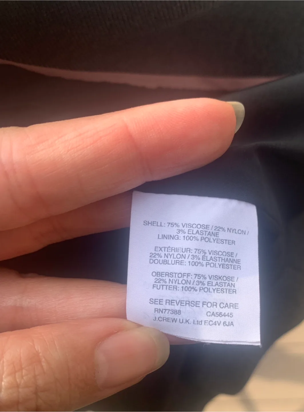 J.Crew Collarless modern minimalist Blazer - Size 6 image indicator(5)