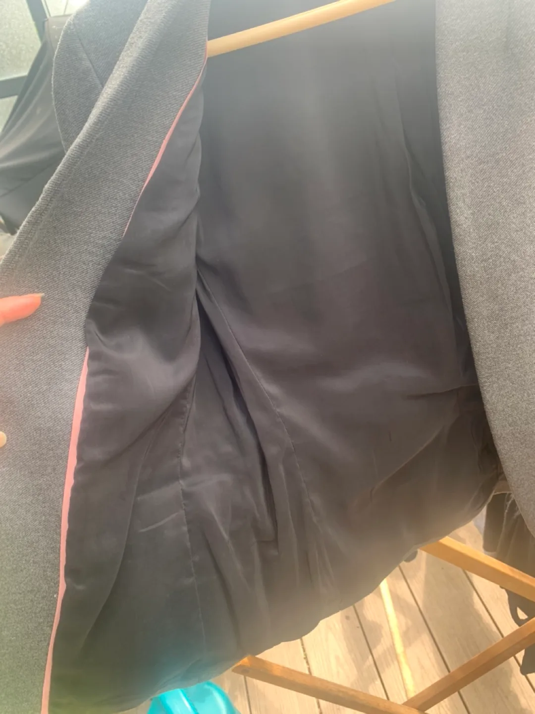 J.Crew Collarless modern minimalist Blazer - Size 6 image indicator(4)