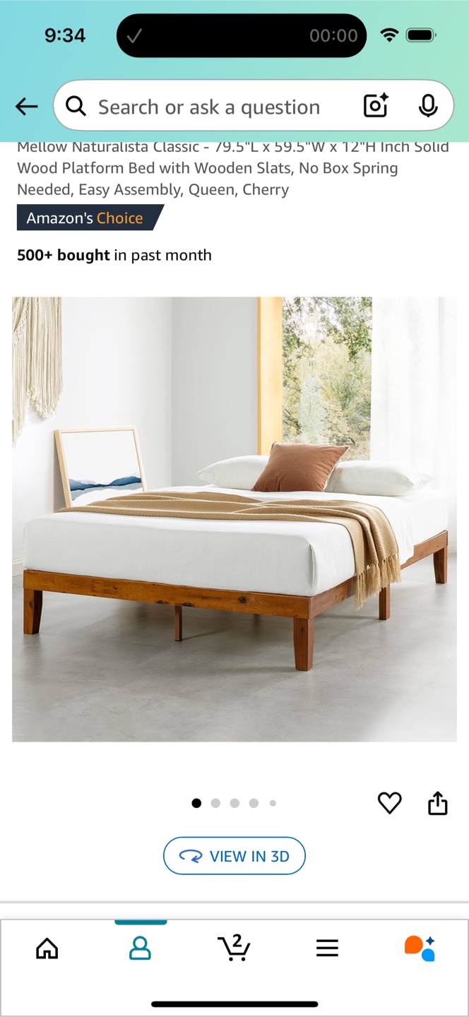 Queen Bed Frame /Mattress Optional - photo 3