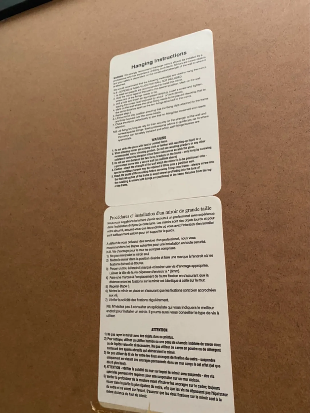 Gold Framed Mirror image indicator(3)