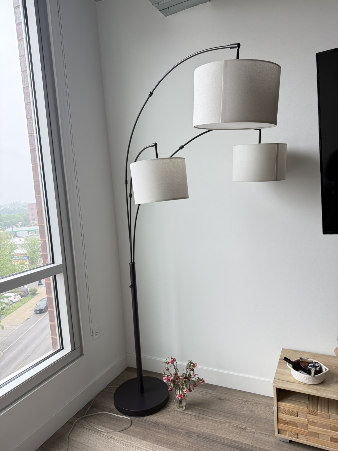 Trilage Arc Floor Lamp - 78" Height - photo 2