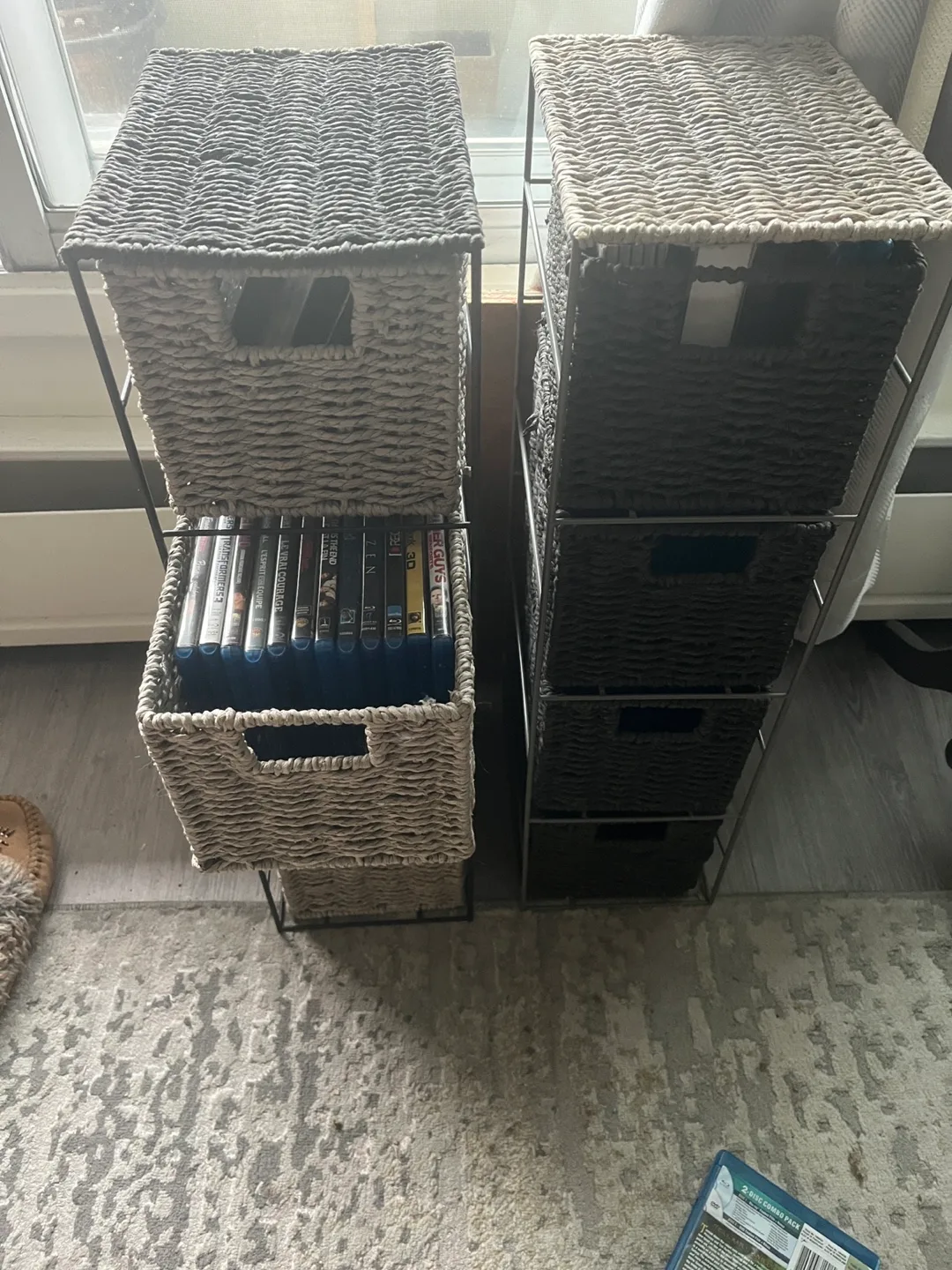 Wicker Basket Storage Tower thumbnail