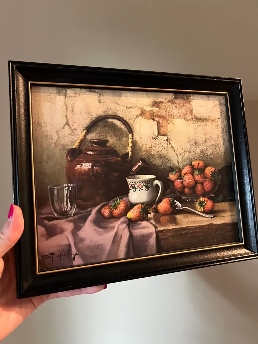 Framed Still Life Painting thumbnail