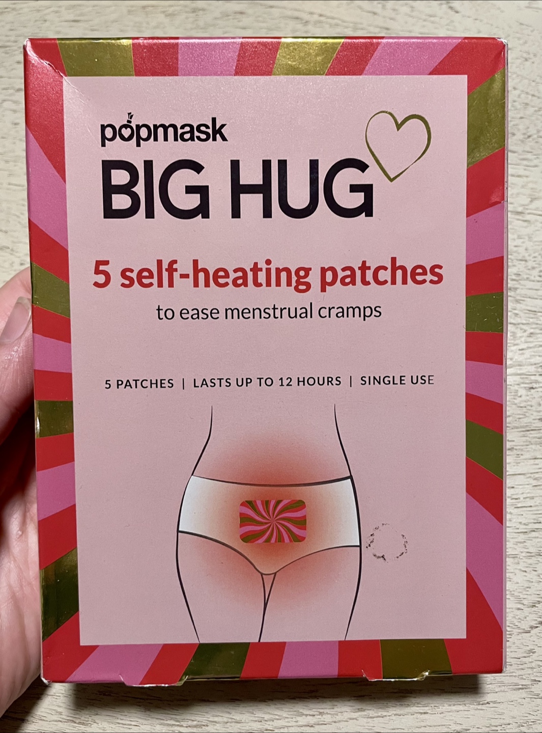 Popmask Big Hug Self-Heating Patches