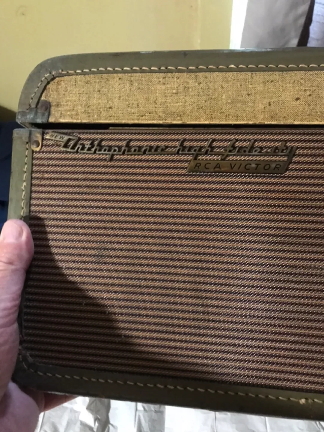 RCA Victor Orthophonic  Reel to Reel High Fidelity Tape Player thumbnail
