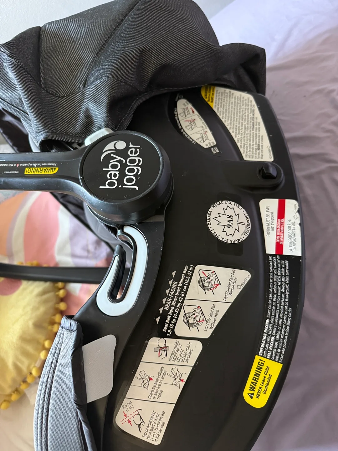 Baby Jogger Car Seat Base image indicator(8)