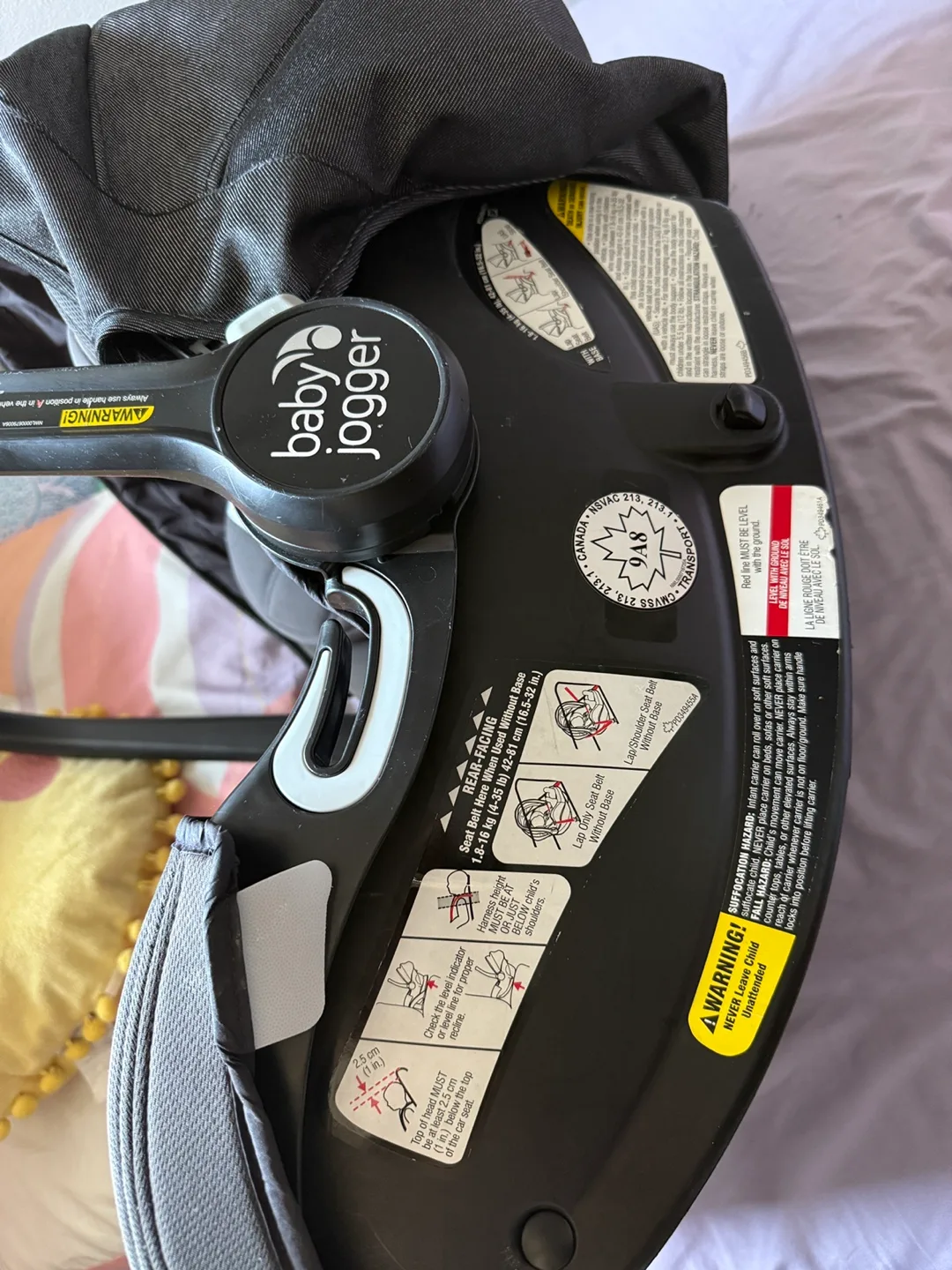 Baby Jogger Car Seat Base image indicator(7)