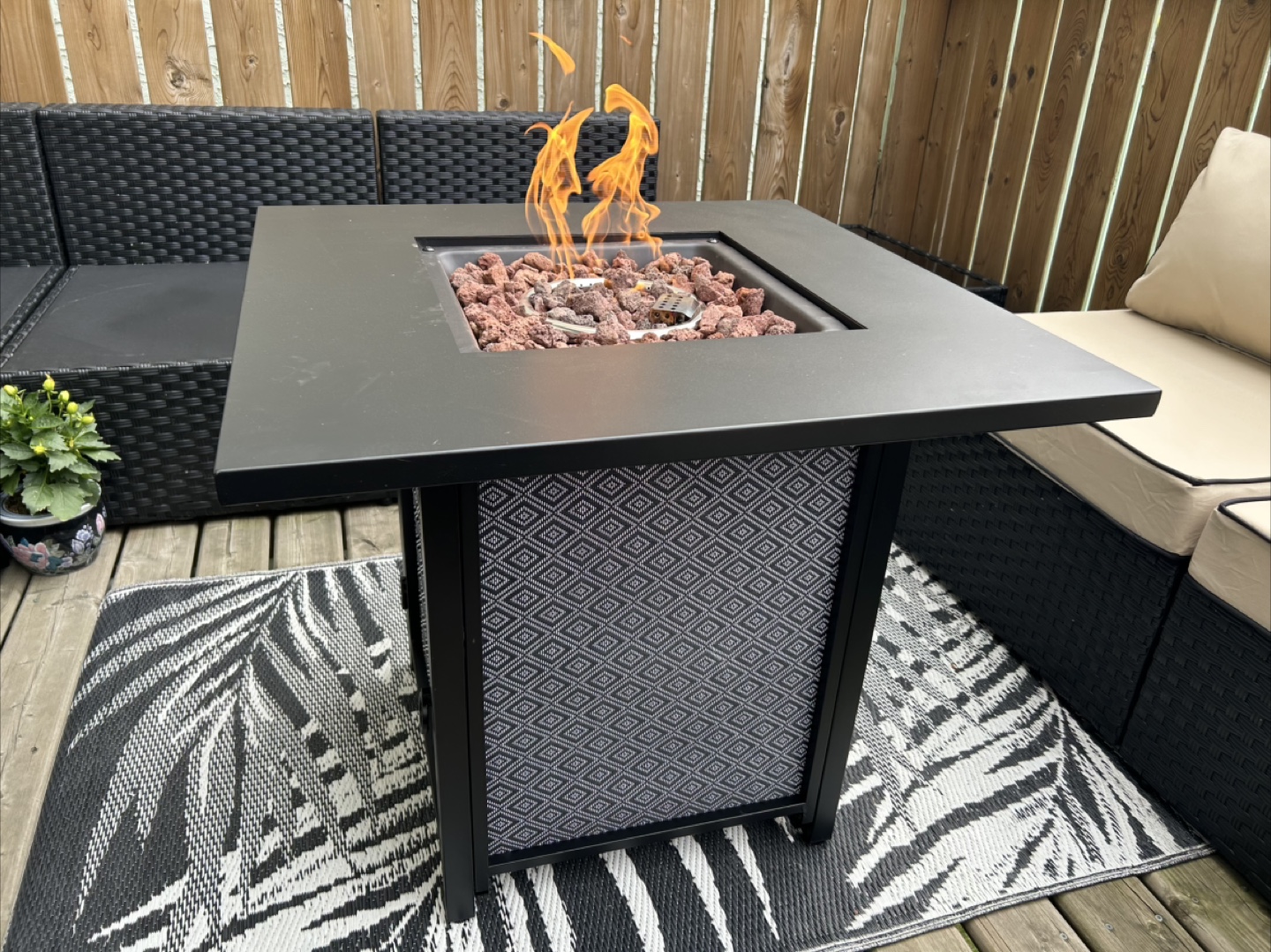 Propane Fire Table
